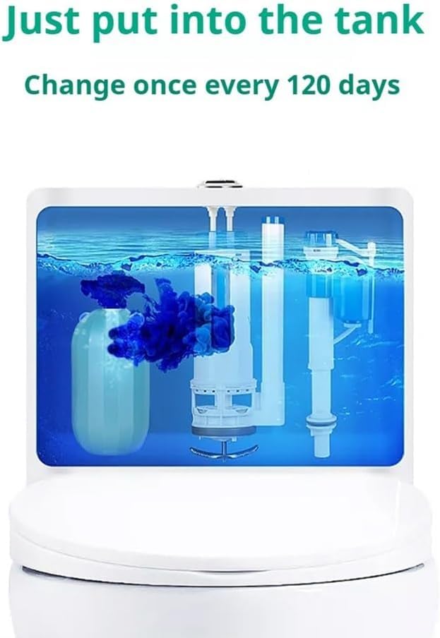 RAPTURA Krazy Klean Automatic Toilet Bowl Cleaner - 3 Pack | Fresh Scent, Long-Lasting Cleaning | Effortless Toilet Maintenance for Homes, Offices & Restrooms