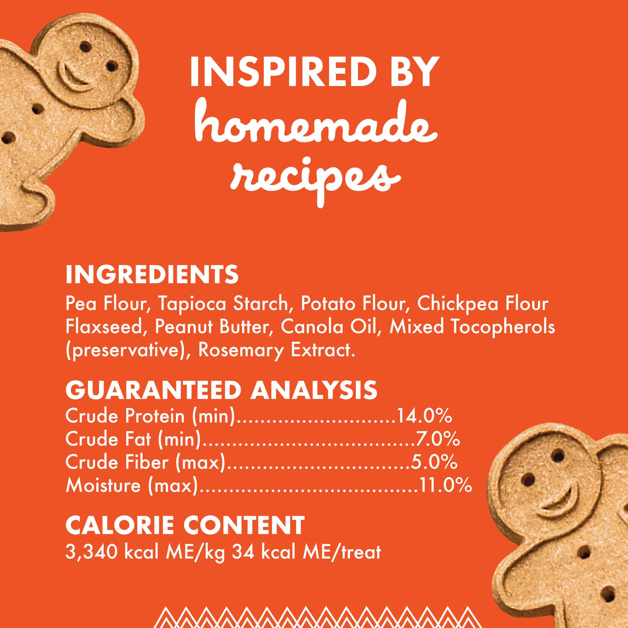 Cloud Star Grain Free Oven Baked Buddy Biscuits Dog Treats - Homestyle Peanut Butter Flavor, 14oz (Pack of 12) | Healthy Natural Snacks for Small & Large Dogs | Perfect for Training Rewards & Daily Treats