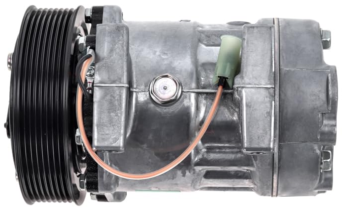 SD7H15 A/C Compressor Replacement for OE# 20538307 21184142 7420538307 - Fits Various Car Models - High Performance Auto Air Conditioning Part - Perfect for Summer Cooling & Vehicle AC Repair