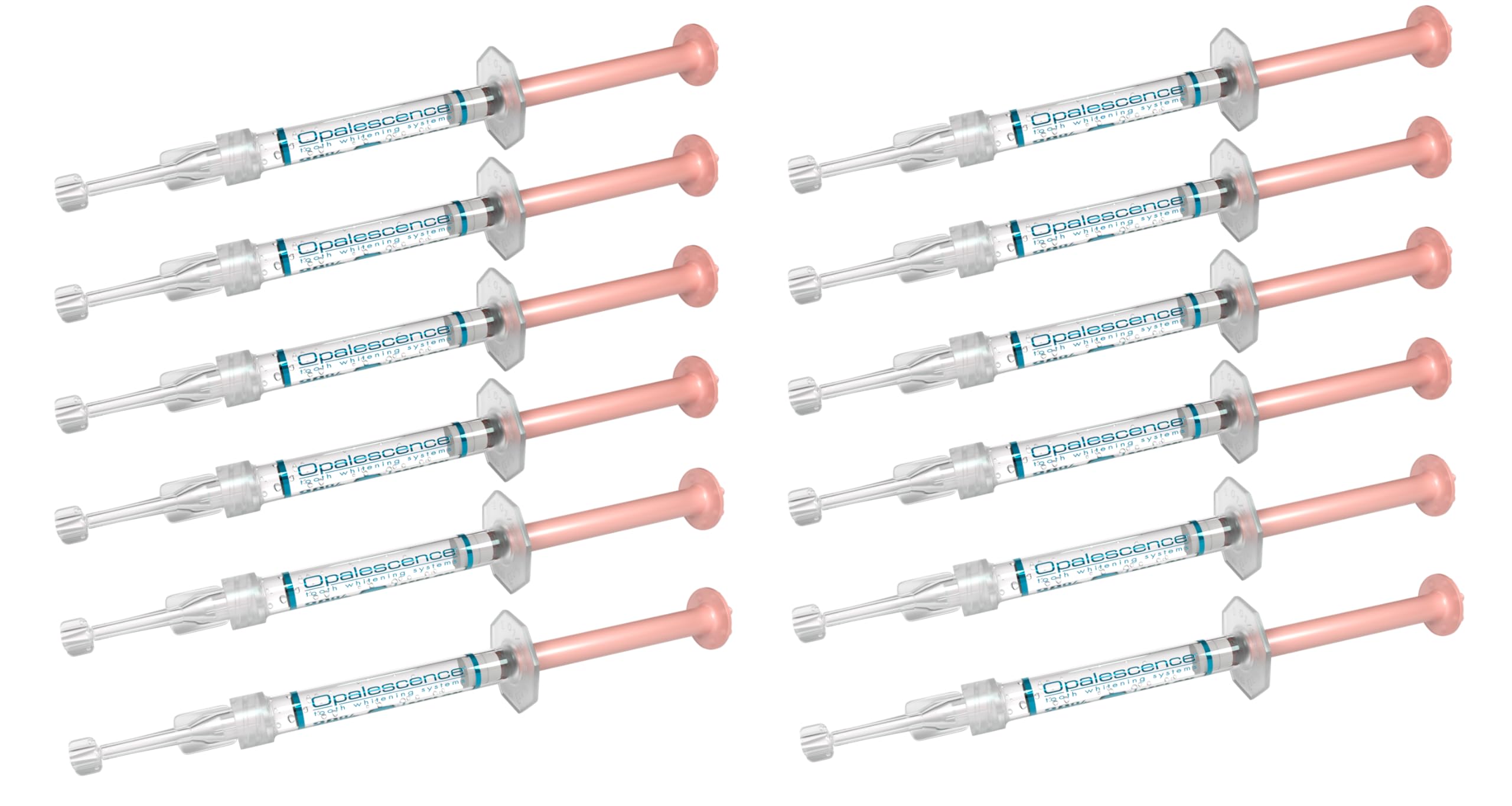 Opalescence 20% Teeth Whitening Gel with PF Refill Kit - 6 Packs (12 Syringes) Carbamide Peroxide by Ultradent | Melon Flavor | Professional At-Home Teeth Whitening for Brighter Smile | Perfect for Special Occasions & Daily Confidence Boost