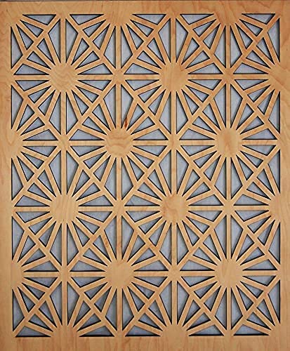 Premium Stellar Air Wood Decorative Return Air Grille - Heavy Duty Wall & Ceiling Vent Cover (25