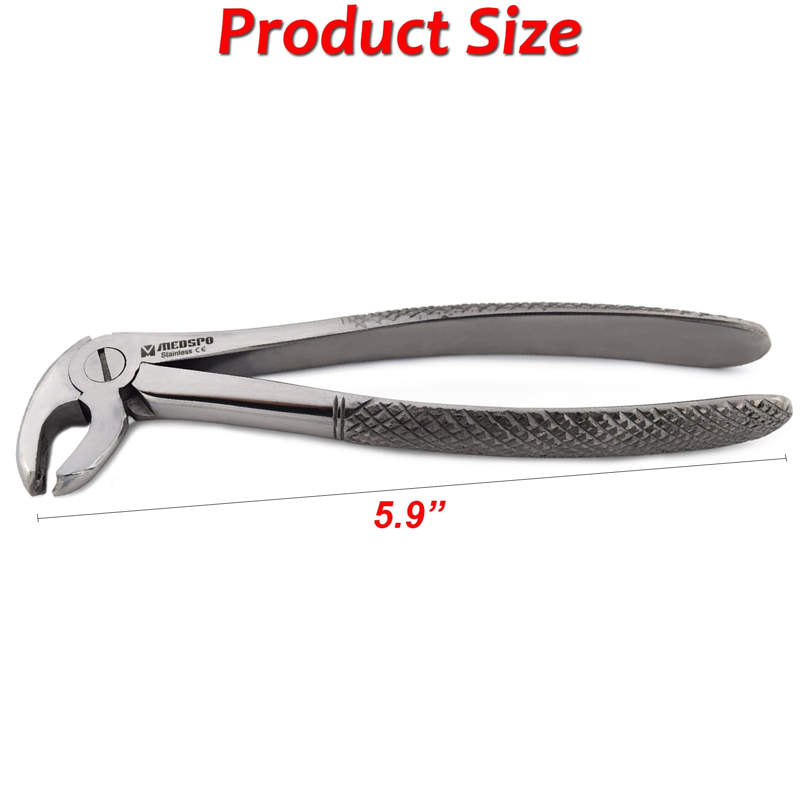 Premium Dental Extraction Forceps Set - Upper & Lower Teeth for Incisors, Premolars, Molars, Canines & Wisdom Teeth - CE Certified Surgical Dental Instruments (Fig. 22) - Ideal for Dentists, Oral Surgeons & Dental Clinics