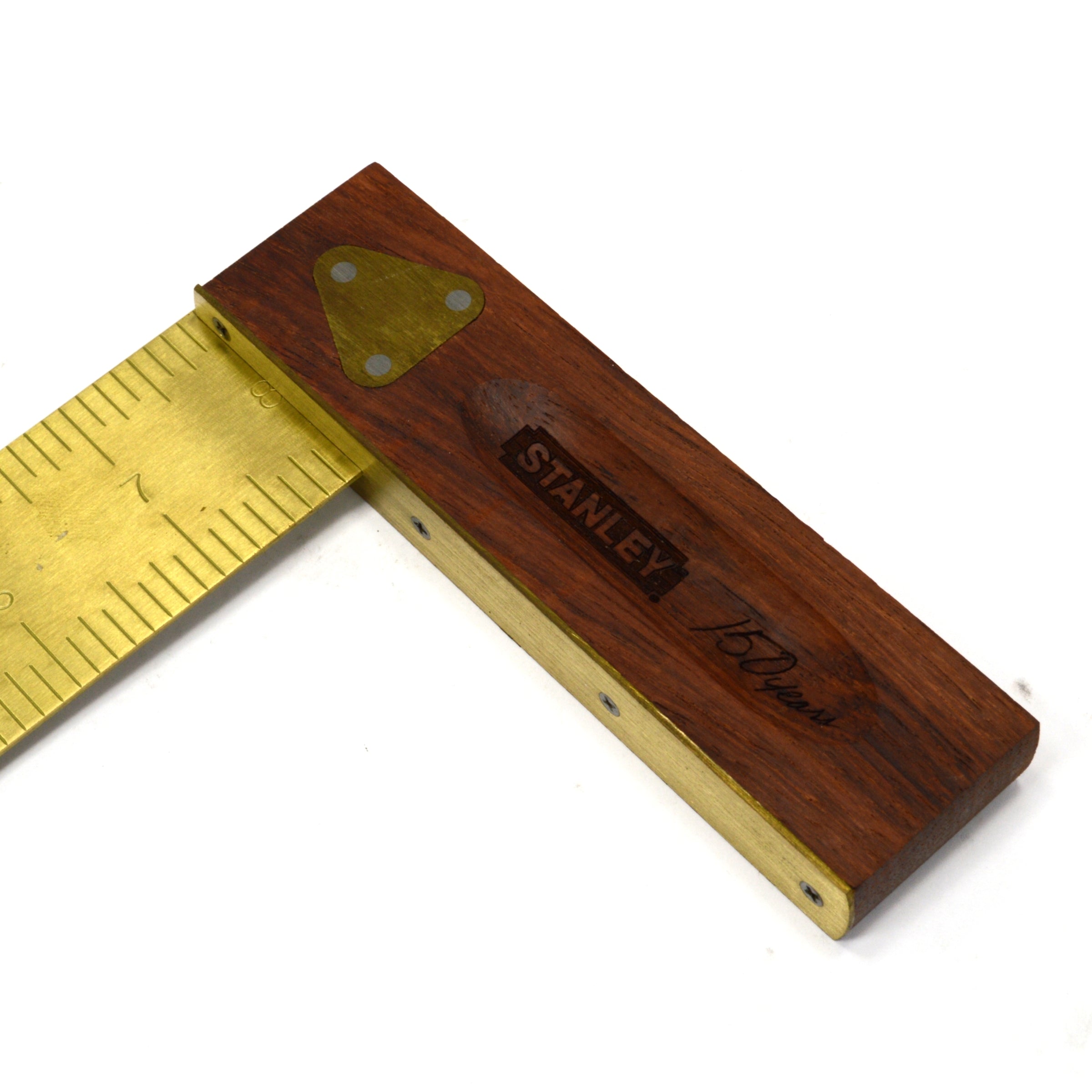 STANLEY EAGLE TRY SQUARE #93-507 150th Anniversary Edition - Precision Measuring Tool for Woodworking & Metalworking - Includes Original Box & Documentation