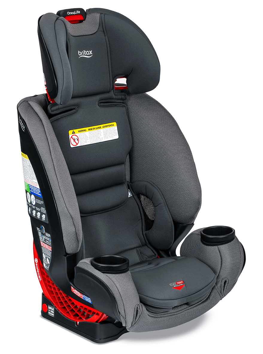 Britax One4Life Clicktight All-in-One Convertible Car Seat - Safe & Comfortable for Infants to Big Kids (5-120 lbs) | Perfect for Family Travel & Daily Commute