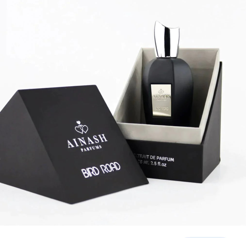Ainash Bird Road 2.5 oz Eau de Parfum for Men & Women - Unisex Fragrance for Everyday Wear, Date Night & Special Occasions