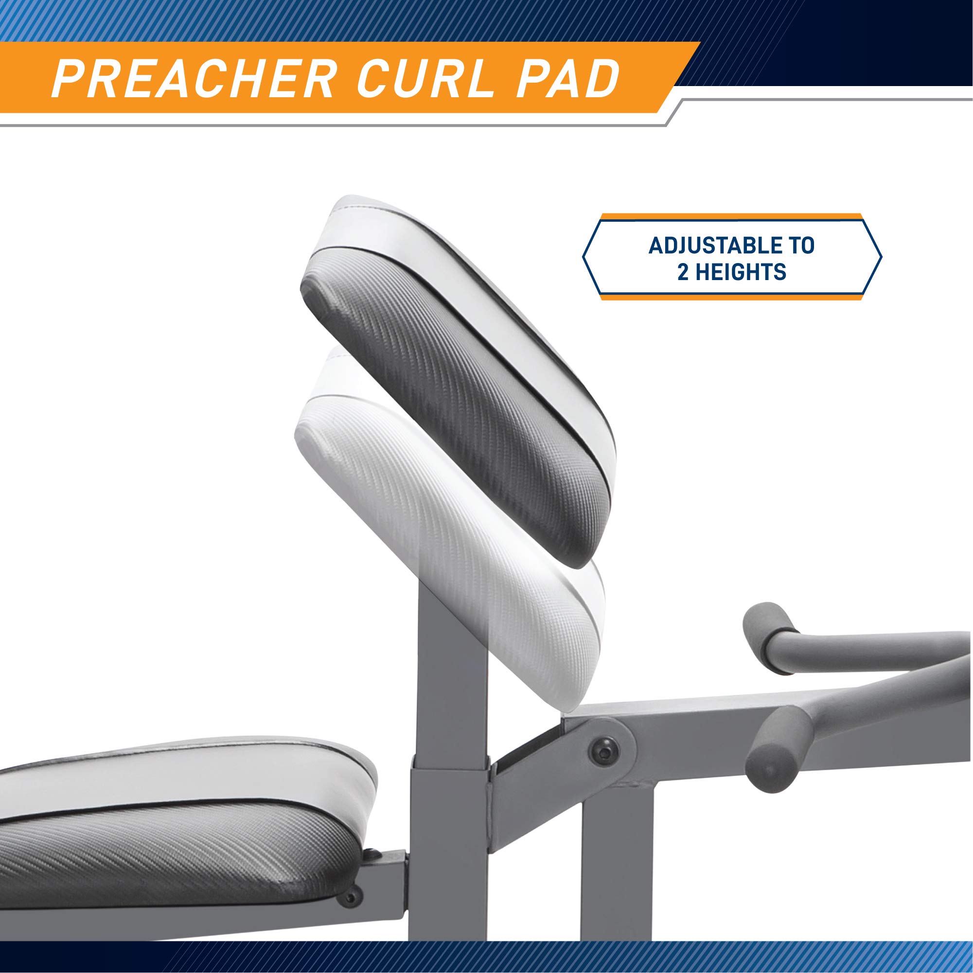 Marcy MD-389 Weight Bench - Adjustable Incline, Leg Developer & Butterfly Arms for Home Gym Workouts