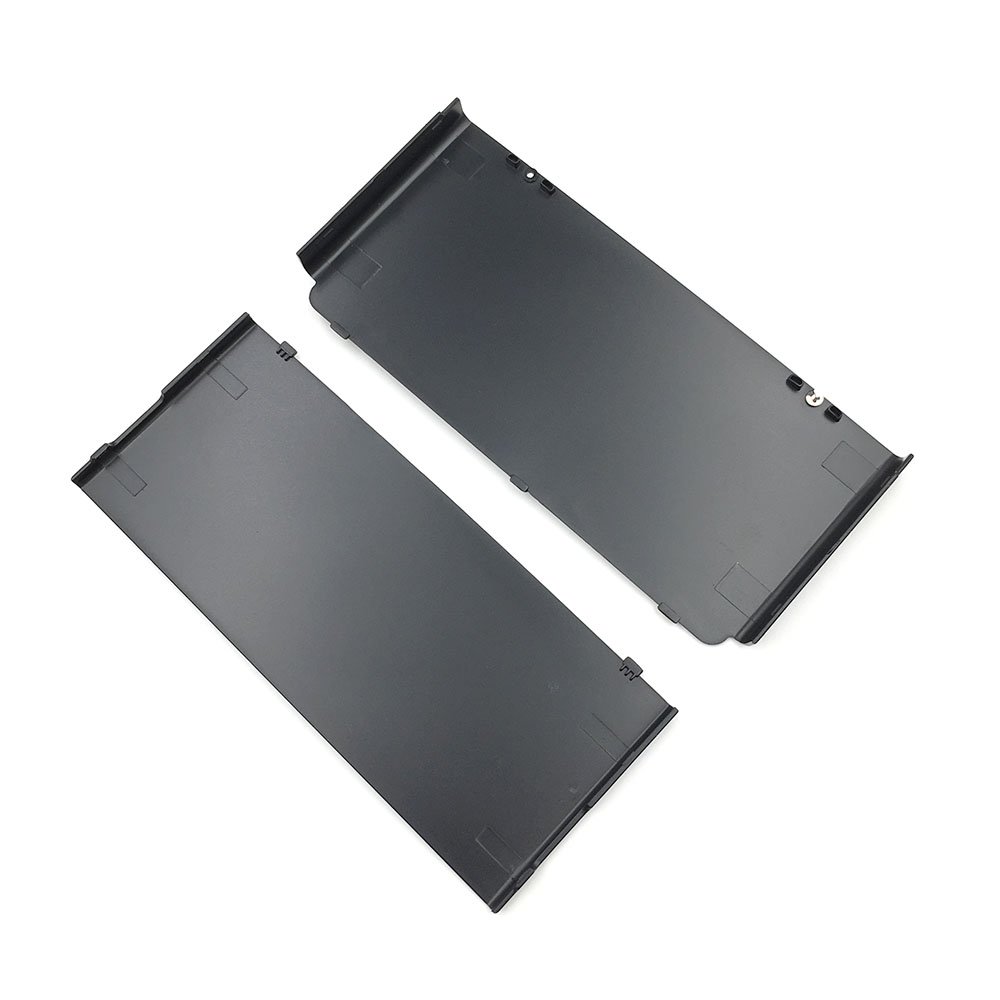 New 3DS XL Faceplate Cover - Upper & Back Shell Case Replacement (Black) | Compatible with Nintendo 3DS XL Gaming Console | Perfect for Protection & Customization