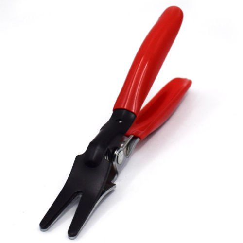 Angled Auto Fuel Vacuum Line Tube Hose Remover Separator Pliers - Professional Hand Tool for Car Repair & Maintenance (Ideal for Mechanics & DIY Enthusiasts)