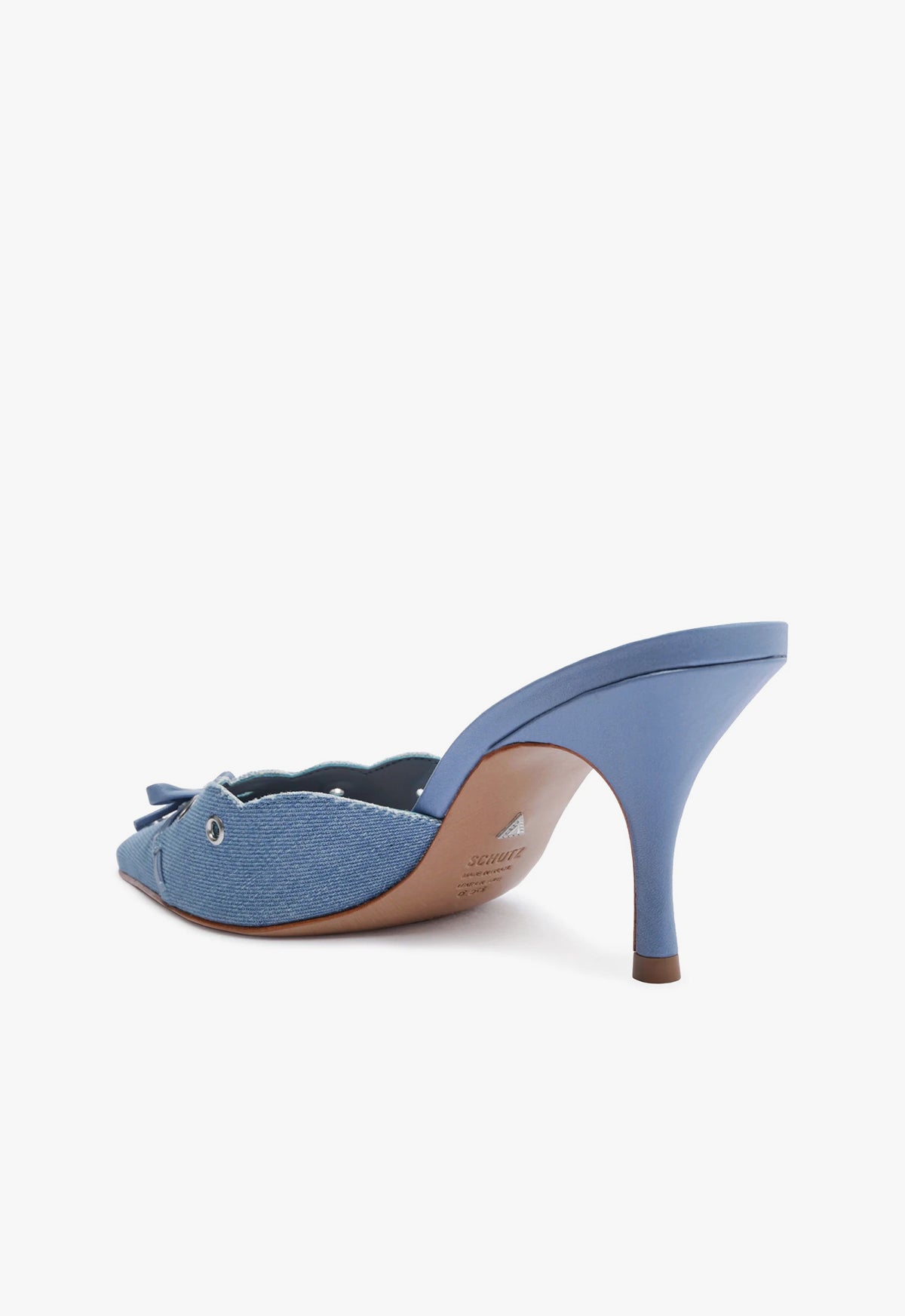 Hilly Women's Denim High Heel Pumps - Stylish & Comfortable Dress Shoes for Work, Party & Evening Out