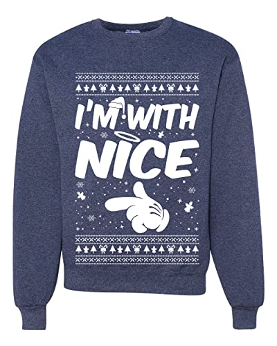 Vintage Heather Navy