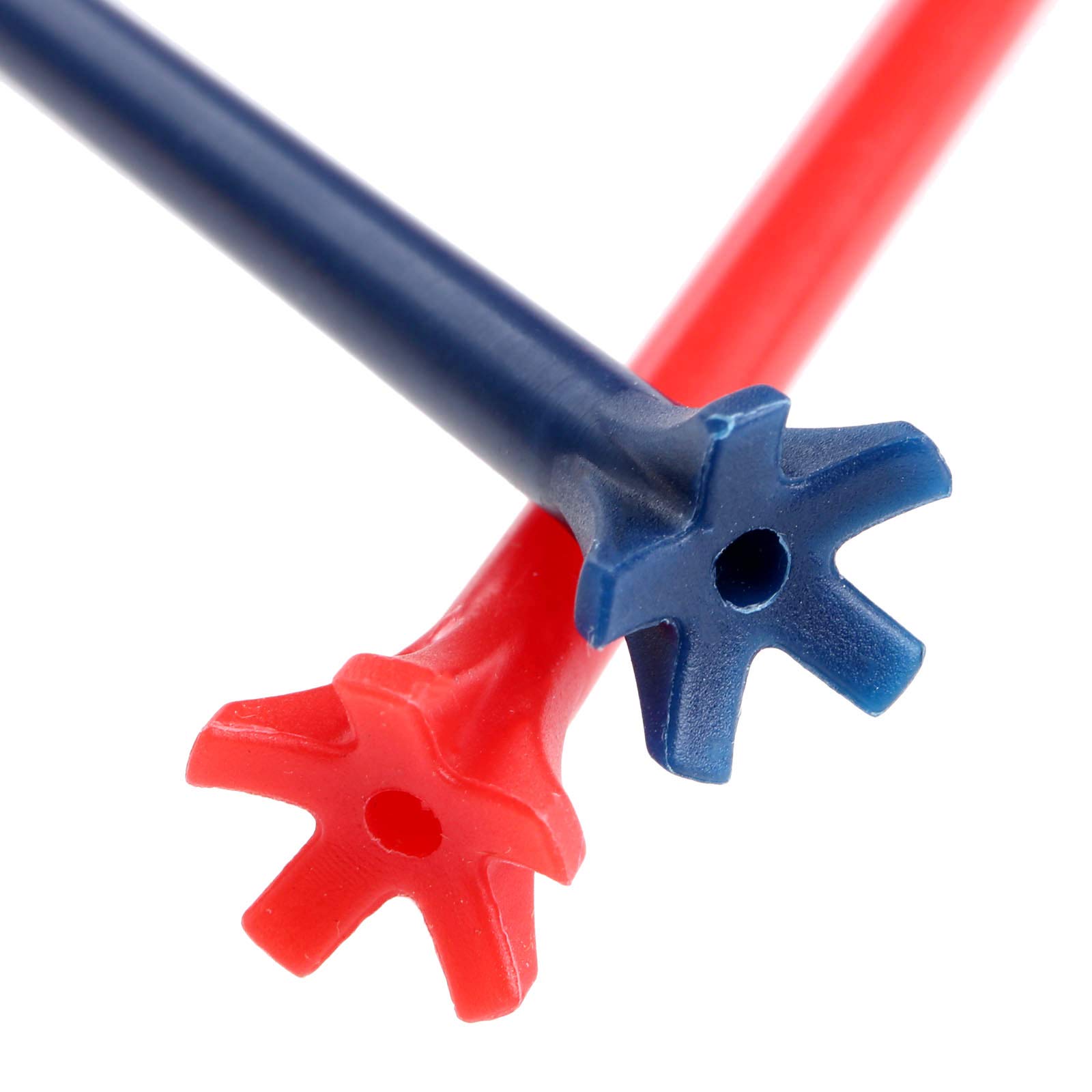 **MUXSAM Unbreakable Plastic Golf Tees 2 3/4 inch (70mm) - 100 Pack Bulk, Durable & Stable for Reduced Friction & Side Spin - Perfect for Men & Women (Random Colors) - Ideal for Driving Range, Practice & Tournament Play**