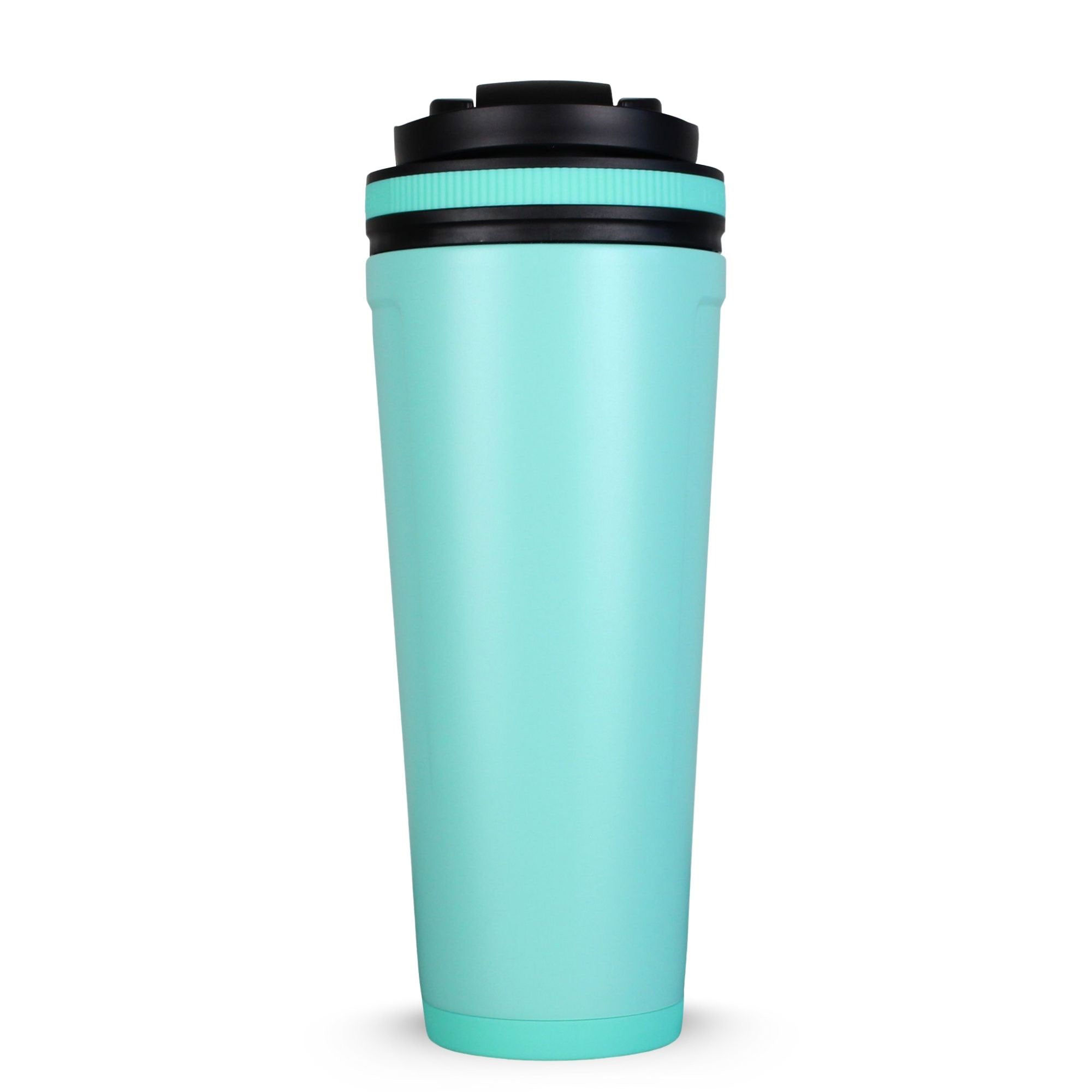36oz Insulated Stainless Steel Ice Shaker Bottle for Gym & Workouts - Mint Green - Leakproof Protein Shaker with Mixing Ball - Perfect for Bodybuilding, Protein Drinks & Post-Workout Recovery