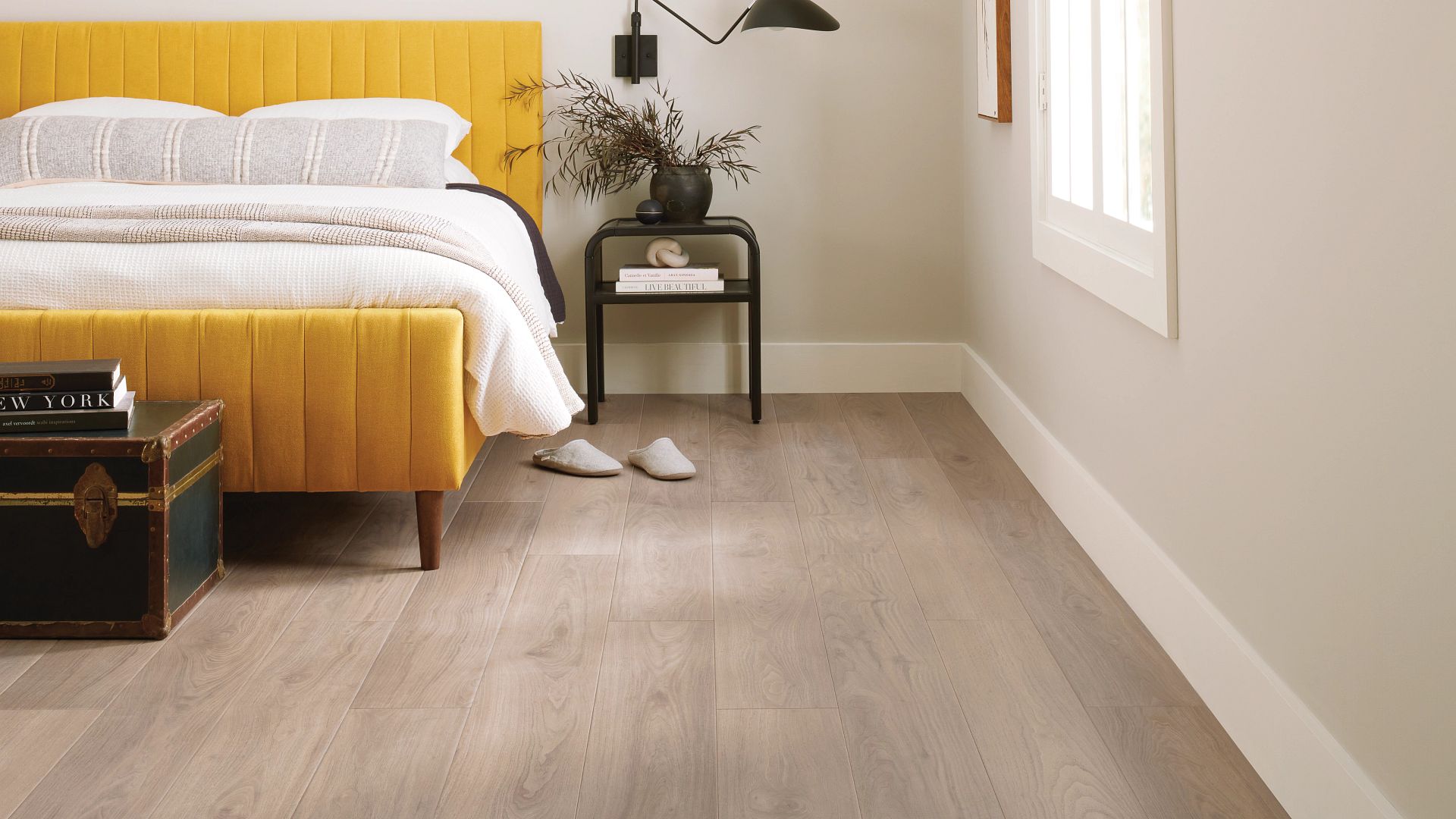 Coretec Plus HD Integrated Bevel Allegiant Walnut 7x60 Waterproof Luxury Vinyl Plank Flooring - Perfect for Living Rooms, Bedrooms & High-Traffic Areas