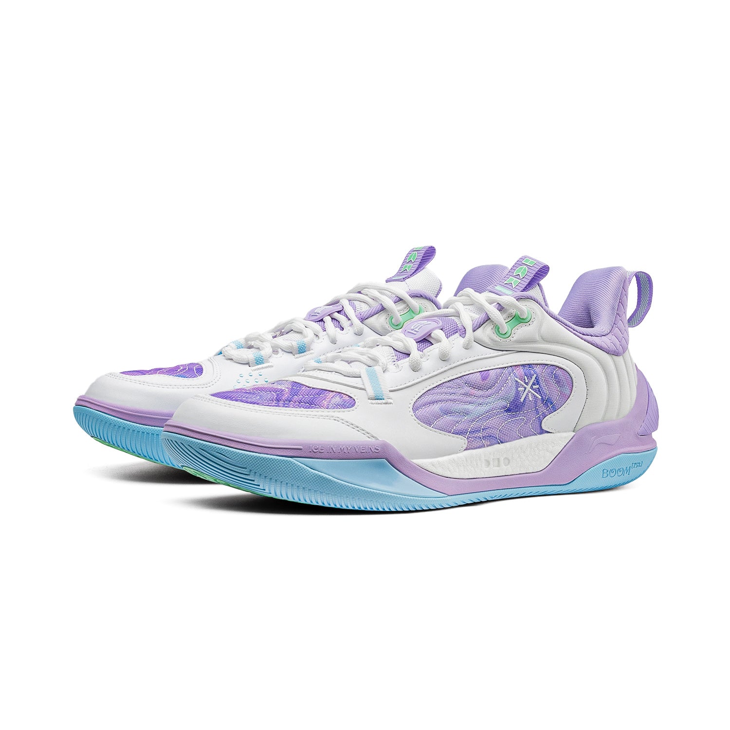 Wade Ice Blood 2 V2 Mystery Basketball Shoes - High Performance Men's Sneakers for Indoor & Outdoor Courts - Perfect for Training, Games, and Streetwear Fashion