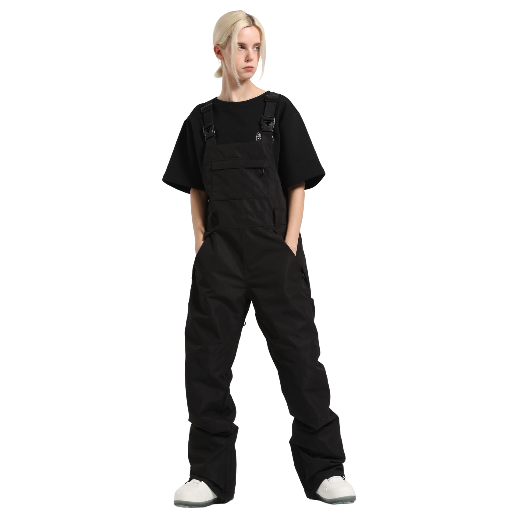 Women's Waterproof Insulated Ski Bib Overalls - Soft Ripstop Snow Pants for Skiing & Snowboarding | Outdoor Winter Sports Gear for Cold Weather Activities
