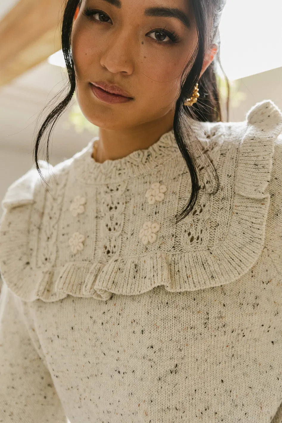 Stylish Mimi Knit Sweater for Women - Cozy Winter Pullover | Perfect for Casual Outings & Holiday Gatherings