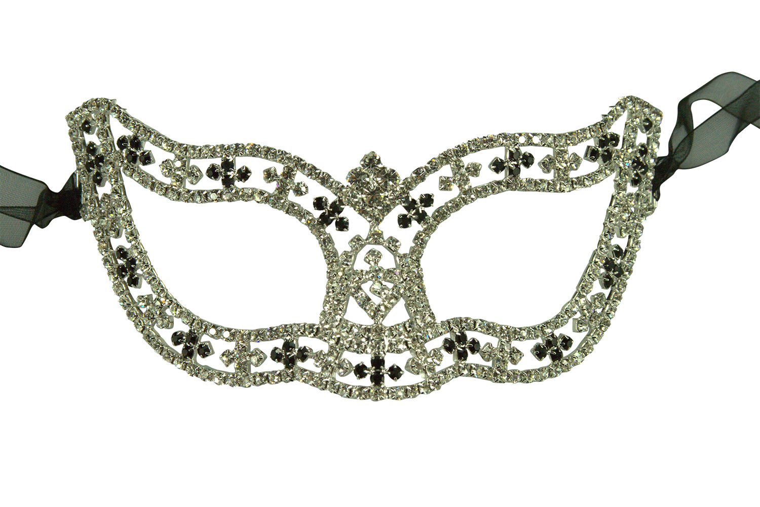 Luxury Rhinestone Mask for Women - Elegant Masquerade Mask for Parties & Balls