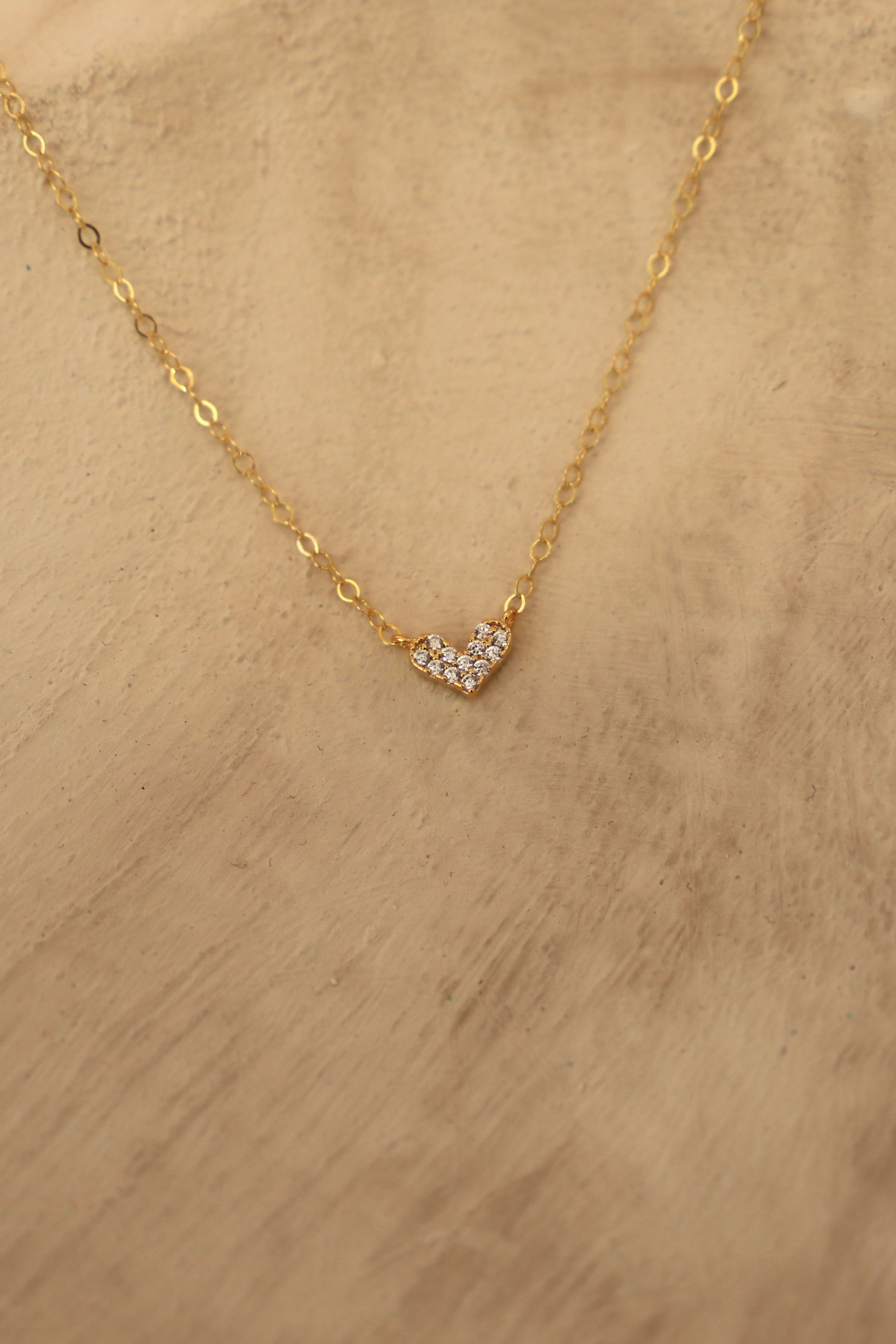 CZ Floating Heart Necklace - Elegant Cubic Zirconia Pendant for Women | Perfect for Valentine's Day, Anniversary & Romantic Gifts | Jewelry for Date Night & Special Occasions
