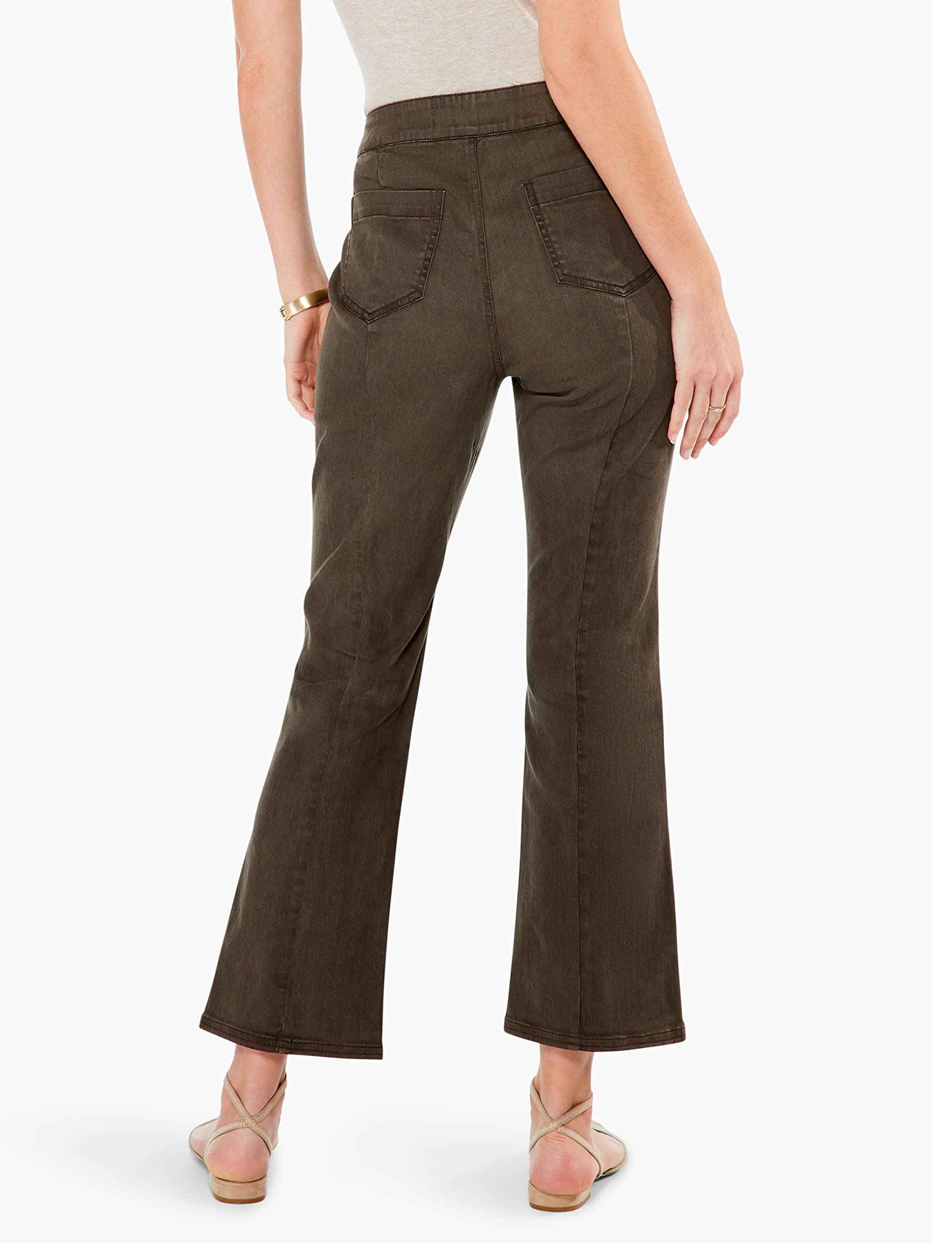 NIC+ZOE Women's All Day Comfort Stretch Demi Boot Denim Jeans - Perfect for Casual Outings, Work & Everyday Wear
