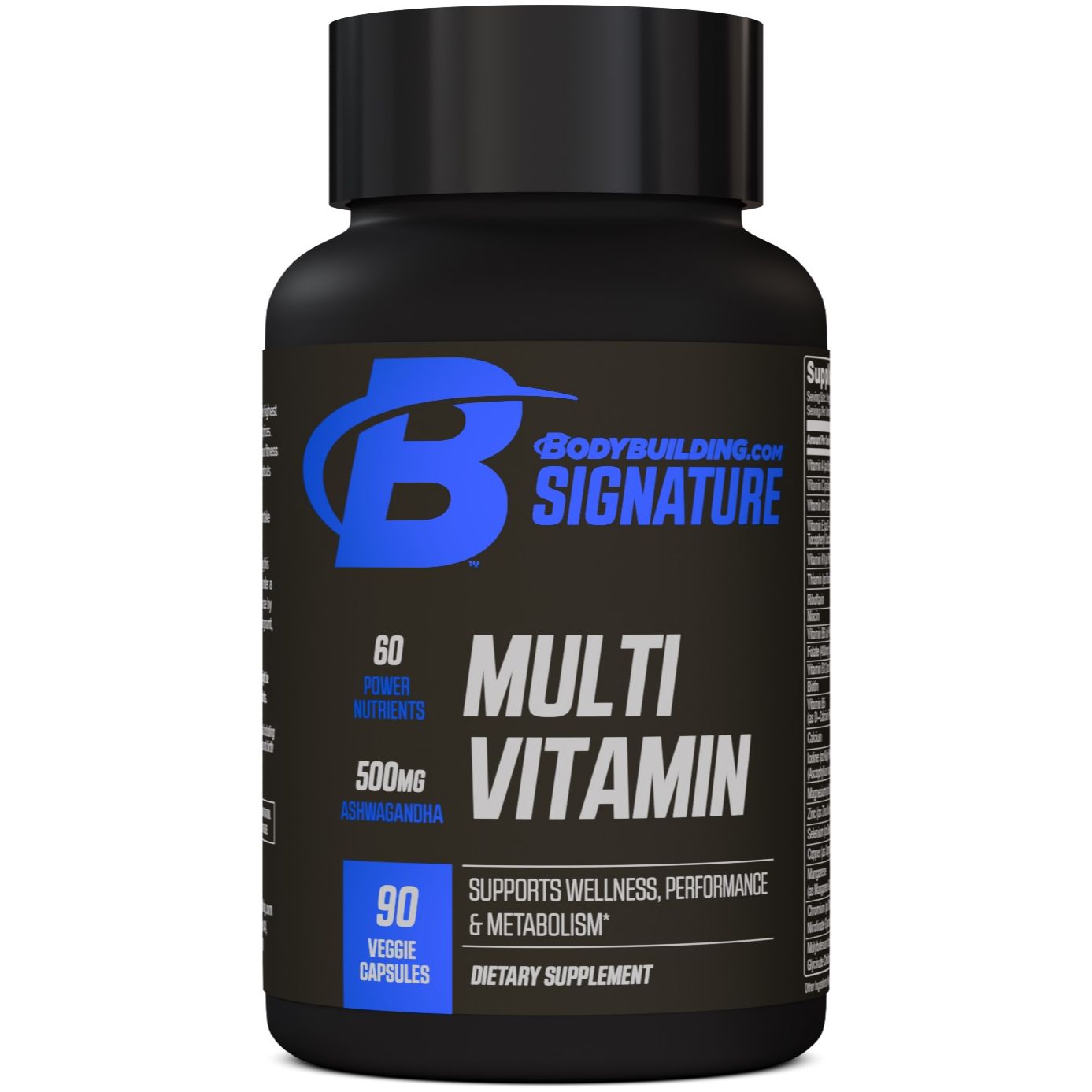 Bodybuilding.com Signature Multivitamin for Men & Women - Premium Daily Multivitamin Supplement with Essential Vitamins & Minerals - Supports Muscle Recovery, Energy & Overall Health | Ideal for Gym, Fitness & Active Lifestyle