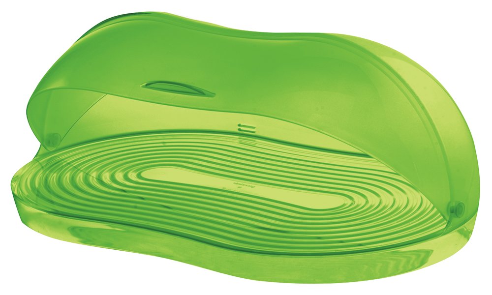 Guzzini Latina Bread Bin - Airtight Bread Storage Container for Freshness | Perfect for Kitchen Countertop, Pantry, and Dining Table Organization