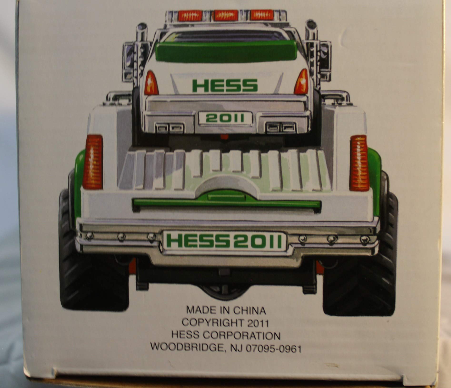 Hess 2011 Toy Truck and Race Car - Collectible Diecast Vehicles for Kids and Adults - Perfect for Playtime, Gifts, and Display