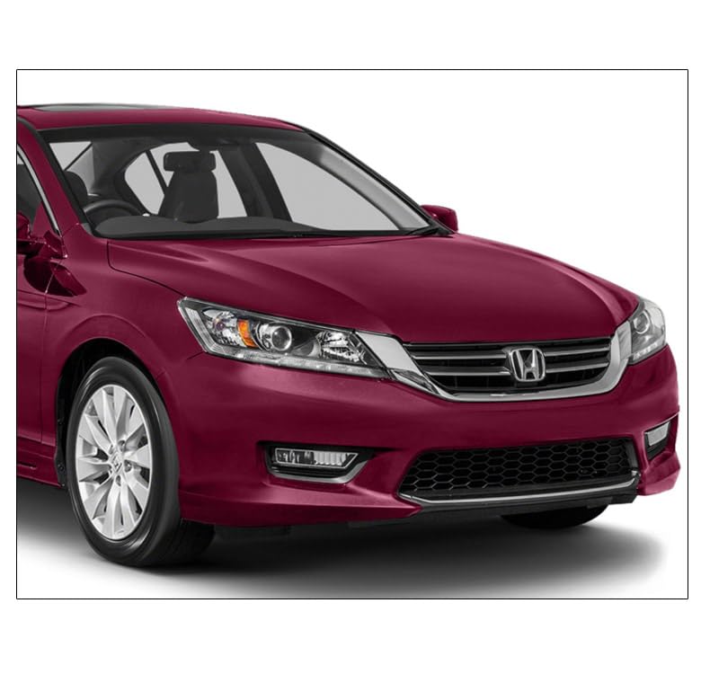 2013-2015 Honda Accord Sedan 4DR Black Projector Headlights - High Performance LED Headlamps for Night Driving & Enhanced Visibility