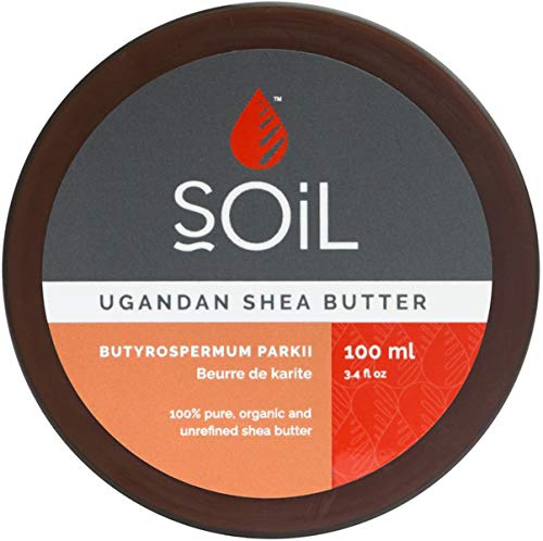 Organic Shea Butter 100% Pure & Unrefined - 100ml - Natural Moisturizer for Dry Skin, Hair Care & DIY Beauty Recipes - Perfect for Face, Body & Lip Balm