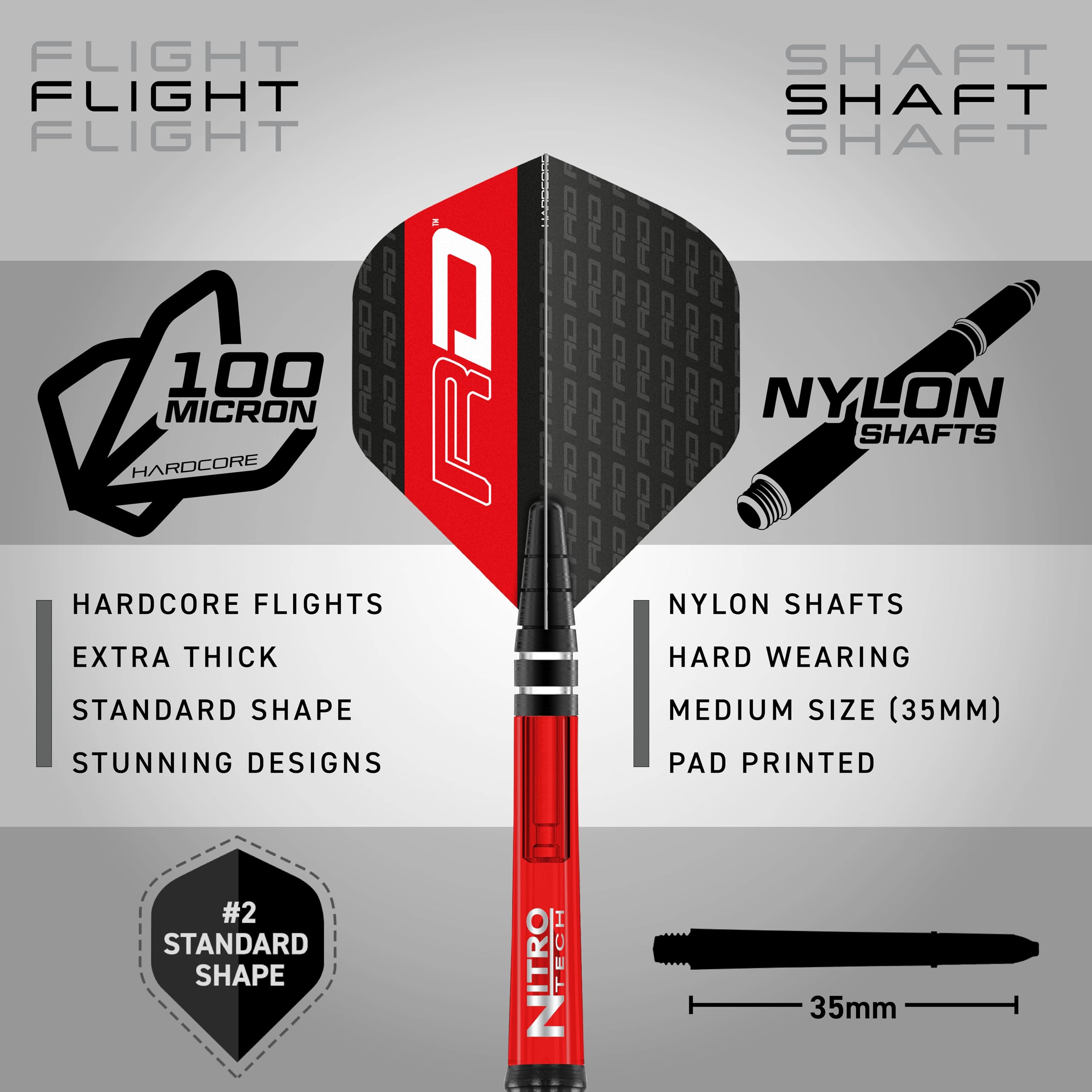 Red Dragon Milano RS 21g - 90% Tungsten Steel Darts Set with Flights & Stems | Professional Darts for Tournaments & Home Practice | Perfect for Bars, Game Rooms & Competitive Play