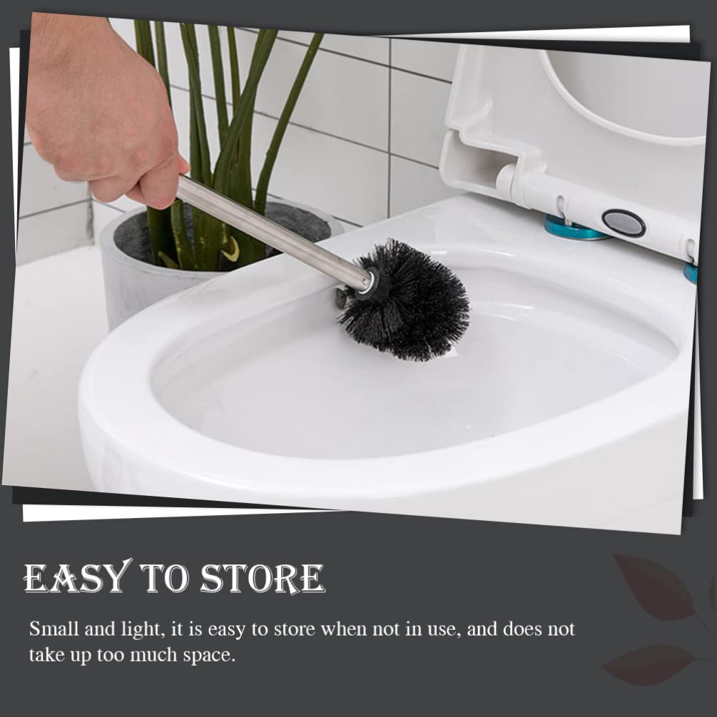 3-Pack Bathroom Brush Replacement Heads - Durable Refill Brush Heads for Household Cleaning - Perfect for Toilets, Sinks, and Tile Grout Cleaning