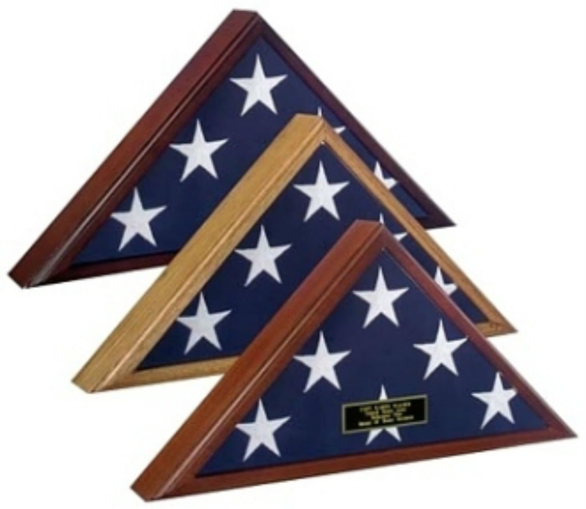 Handcrafted Capitol Flag Display Cases by Veterans – Perfect for Home, Office & Military Memorial Displays