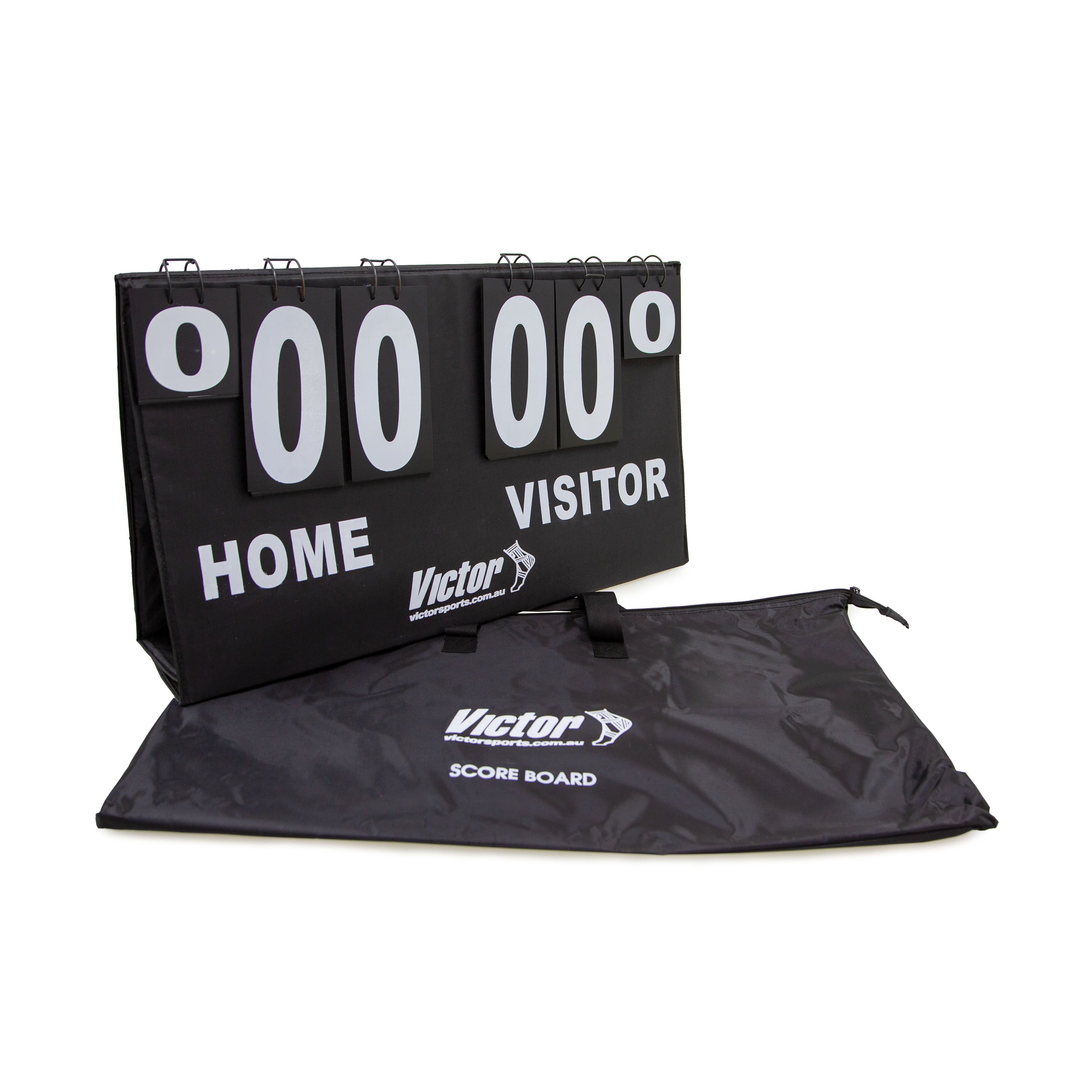 Victor Scoreboard - Multipurpose Flip Top Score Keeper for Basketball, Soccer, Volleyball Games - Perfect for Coaches, Referees, and Sports Enthusiasts