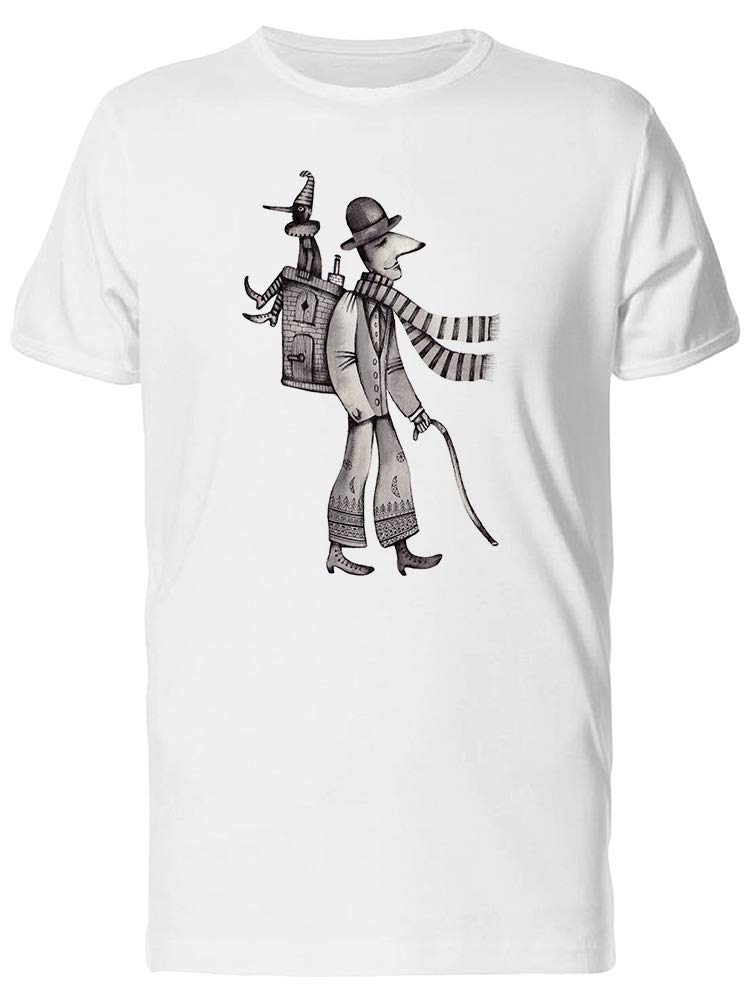 Wooden Puppet Toy Tee for Men - Handcrafted Cotton T-Shirt with Vintage Puppet Design - Perfect for Casual Wear, Gifts & Theater Enthusiasts