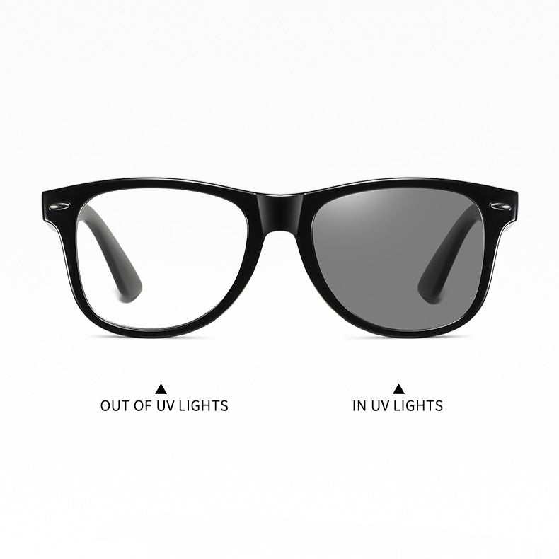 Photochromic Blue Light Blocking Glasses for Men & Women - Transition Lenses for Day & Night Use - Computer, Reading, Driving & Outdoor Activities Eyewear
