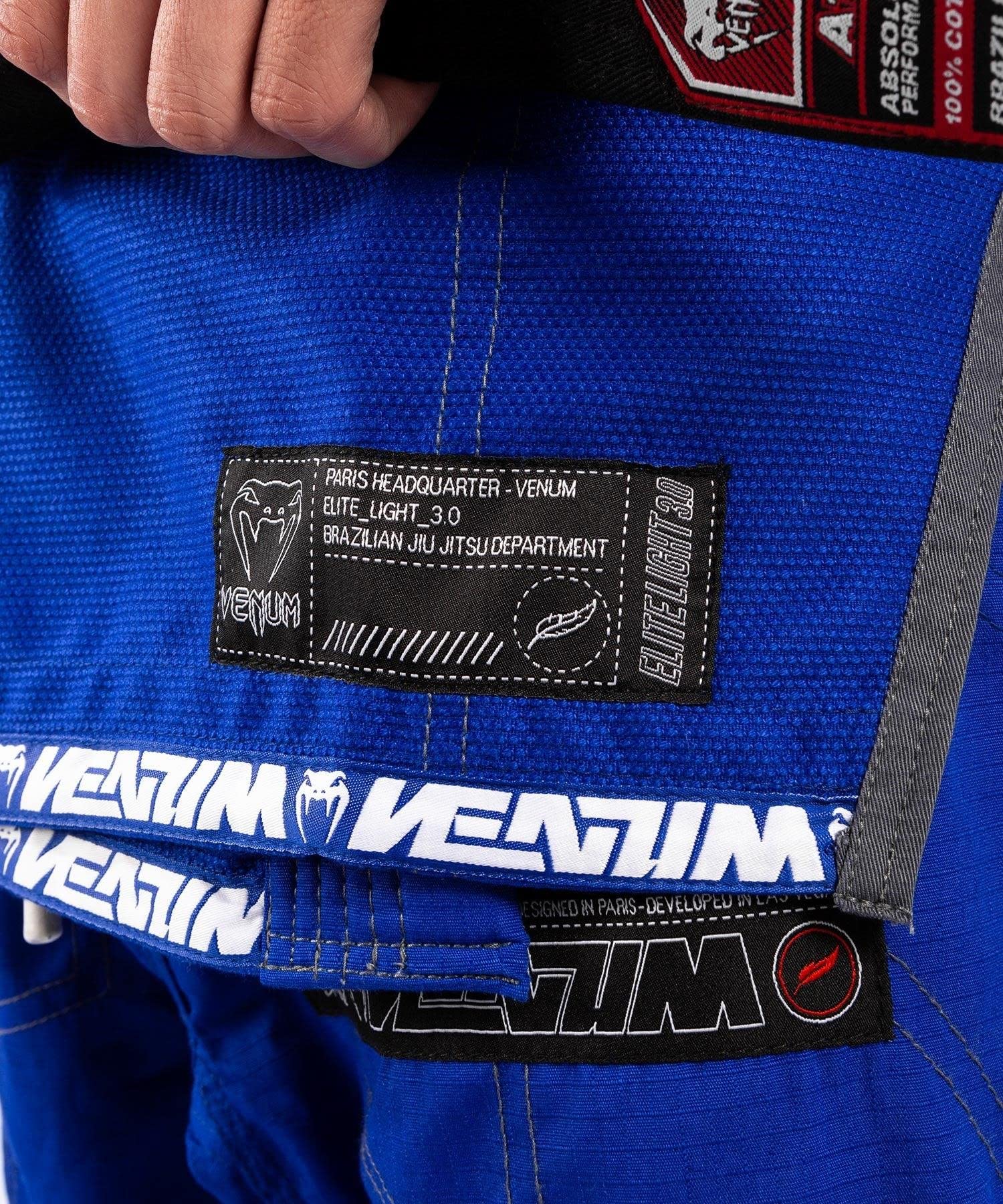 Venum Elite Light 3.0 BJJ Gi - Premium Brazilian Jiu Jitsu Uniform for Men & Women - Lightweight & Durable Training Gear for MMA, Grappling & Competition