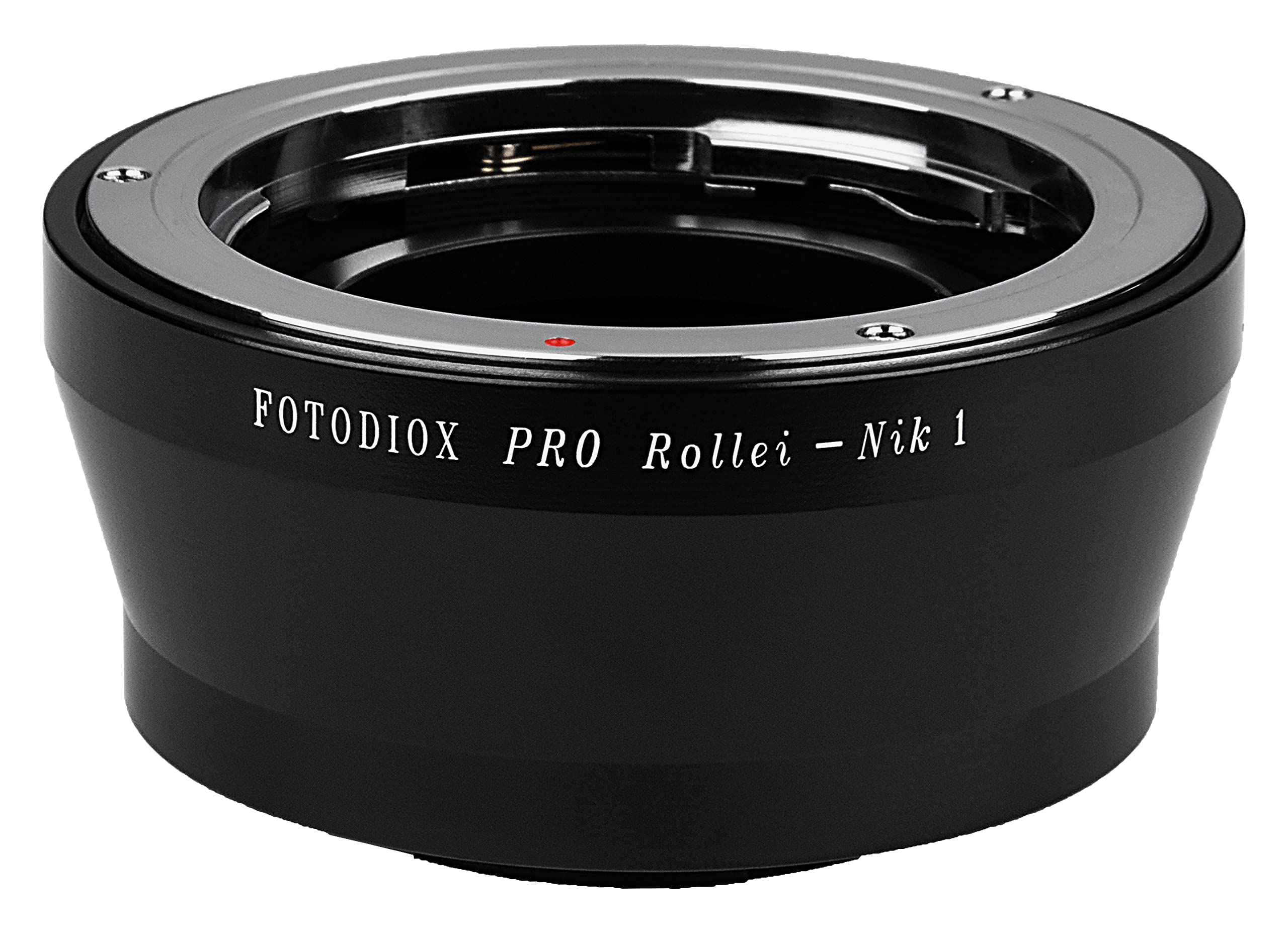 Fotodiox Pro Lens Mount Adapter - Rollei 35mm Lens to Nikon 1-Series Mirrorless Camera Adapter | Compatible with Nikon J1, J2, J3, J4, J5, V1, V2, V3 | Perfect for Photography & Videography
