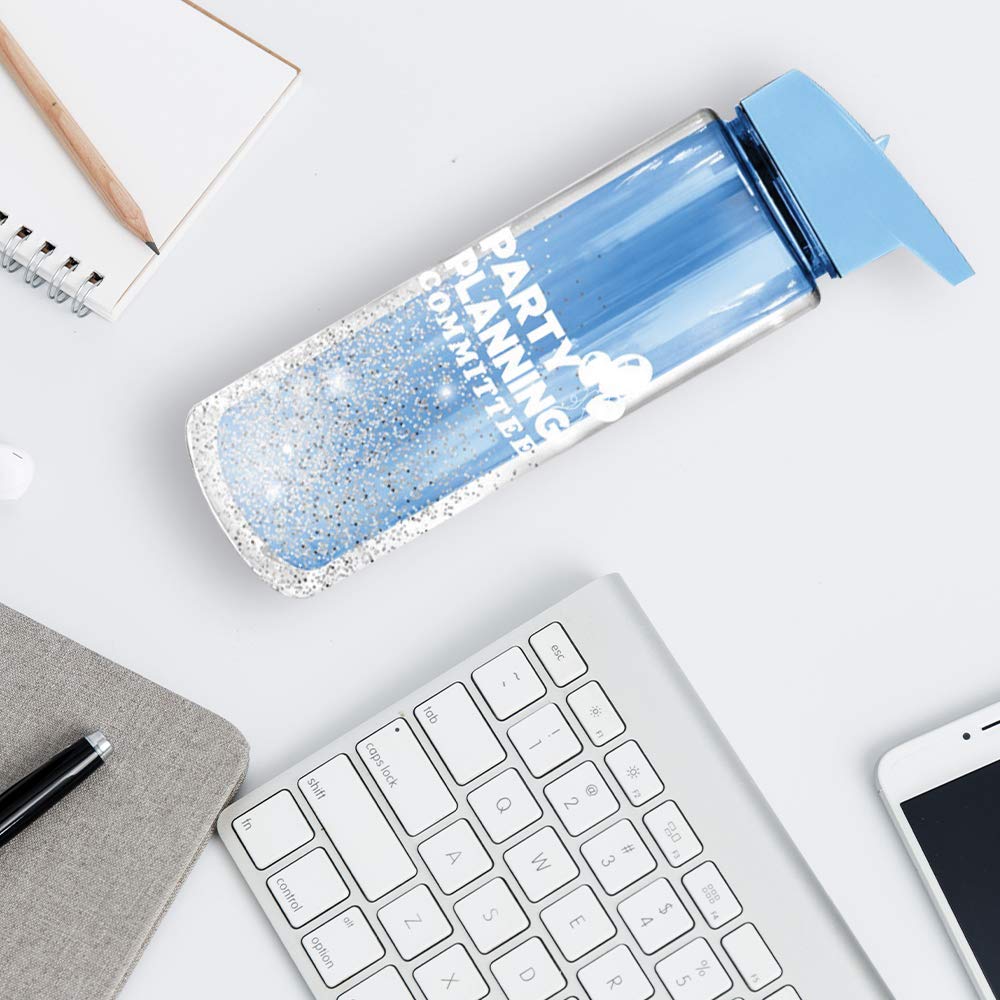 JustFunky Office Party Water Bottle 17oz - Hydro Flask for TV Fans & Work