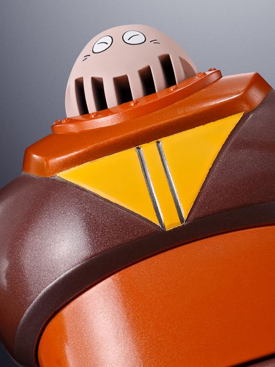 Bandai Soul of Chogokin GX-10R Boss Borot Mazinger Z Die-Cast Metal Action Figure - Collectible Robot Toy for Anime Fans & Display