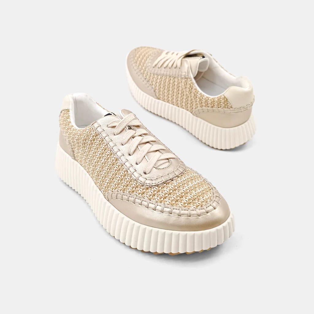 Shu Shop Gold Selina Sneakers - Stylish Women's Casual Shoes for Walking, Running & Everyday Wear | Perfect for Work, Gym & Outdoor Activities