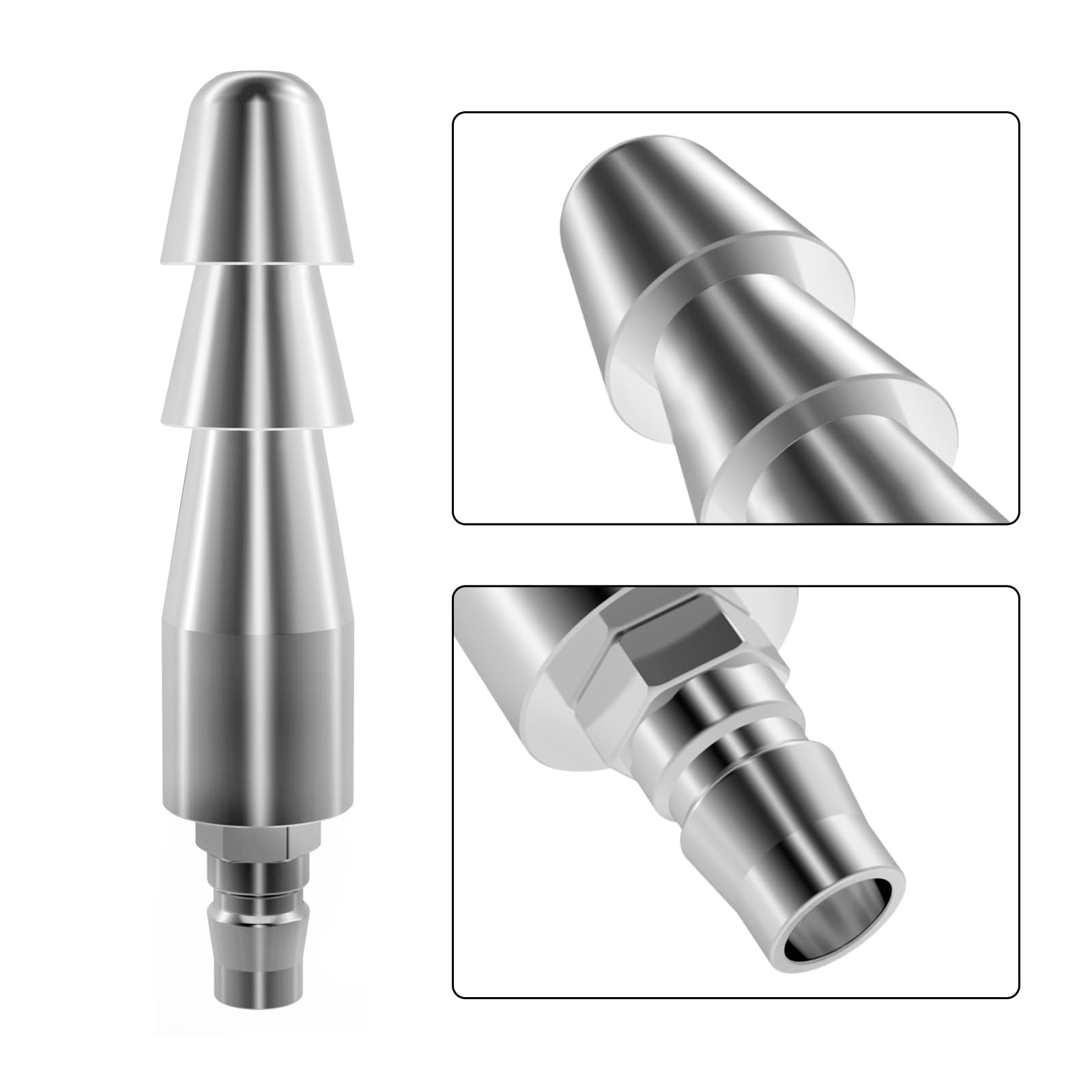 Samko Sex Machine Attachment - Quick Air Connector for Sex Machines - Fast & Secure Connection - Perfect for Adult Toys & Pleasure Devices (Use with Sex Machines, Pumps & Adult Accessories)