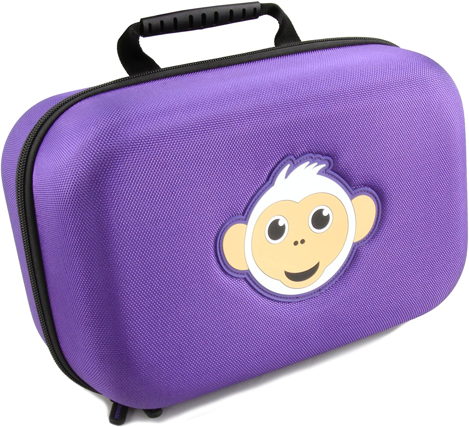CASEMATIX Travel Doll Case for Barbie Dolls - Holds Up to 3 Dolls with Accessories, Toy Organizer Storage for Clothes & Shoes | Perfect for Travel, Playdates & Birthday Gifts