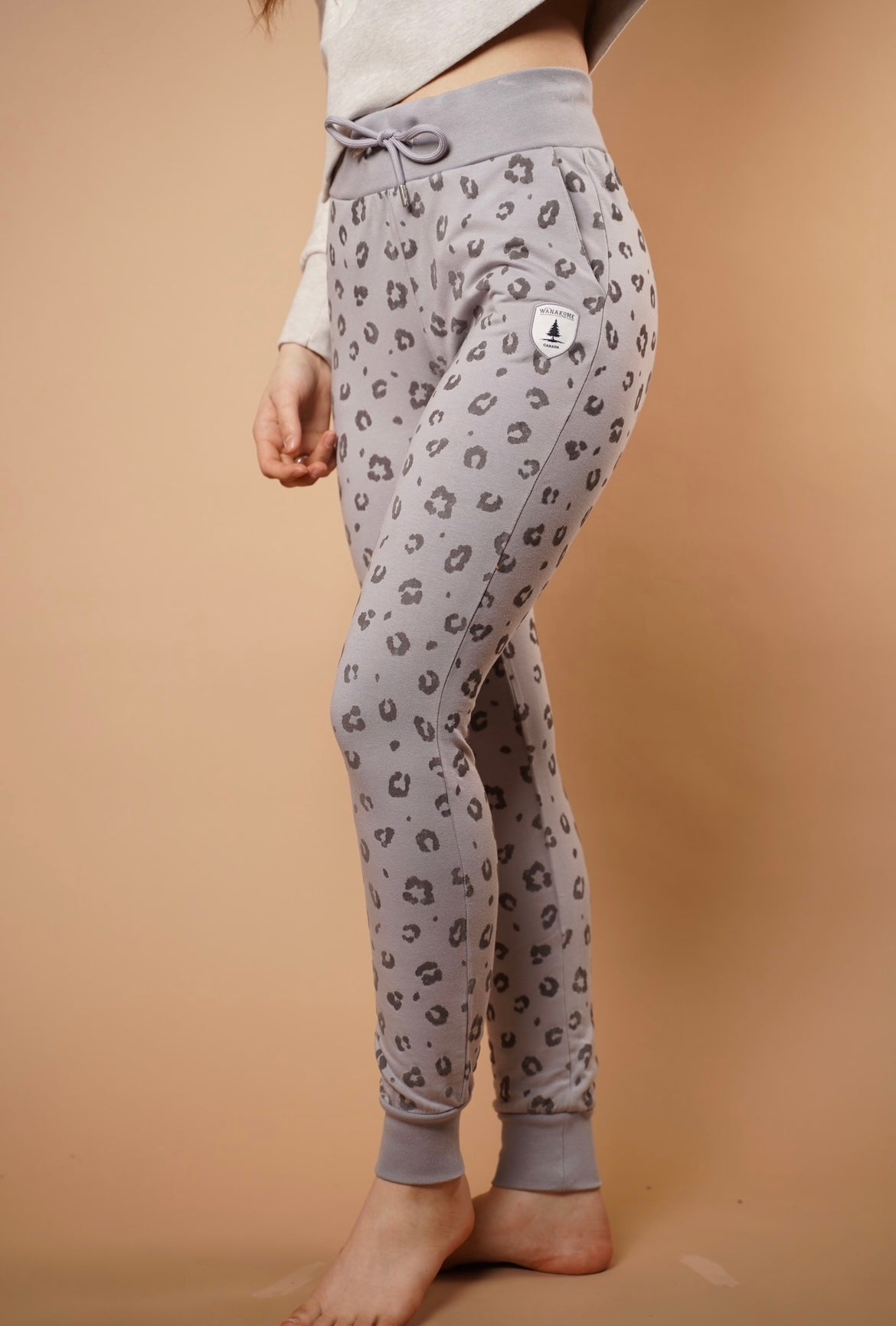 Maribel Grey Jogger Pants for Women - Soft Comfortable Lounge Pants with Pockets - Perfect for Yoga, Running, and Casual Wear