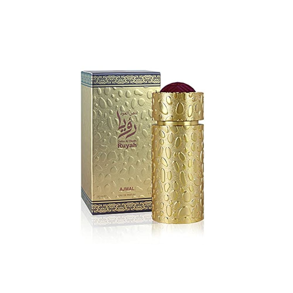 Premium Dahn Al Oudh Ruyah Eau de Parfum 30ml - Luxurious Arabian Oud Perfume for Men & Women - Perfect for Special Occasions, Date Nights & Gift Giving