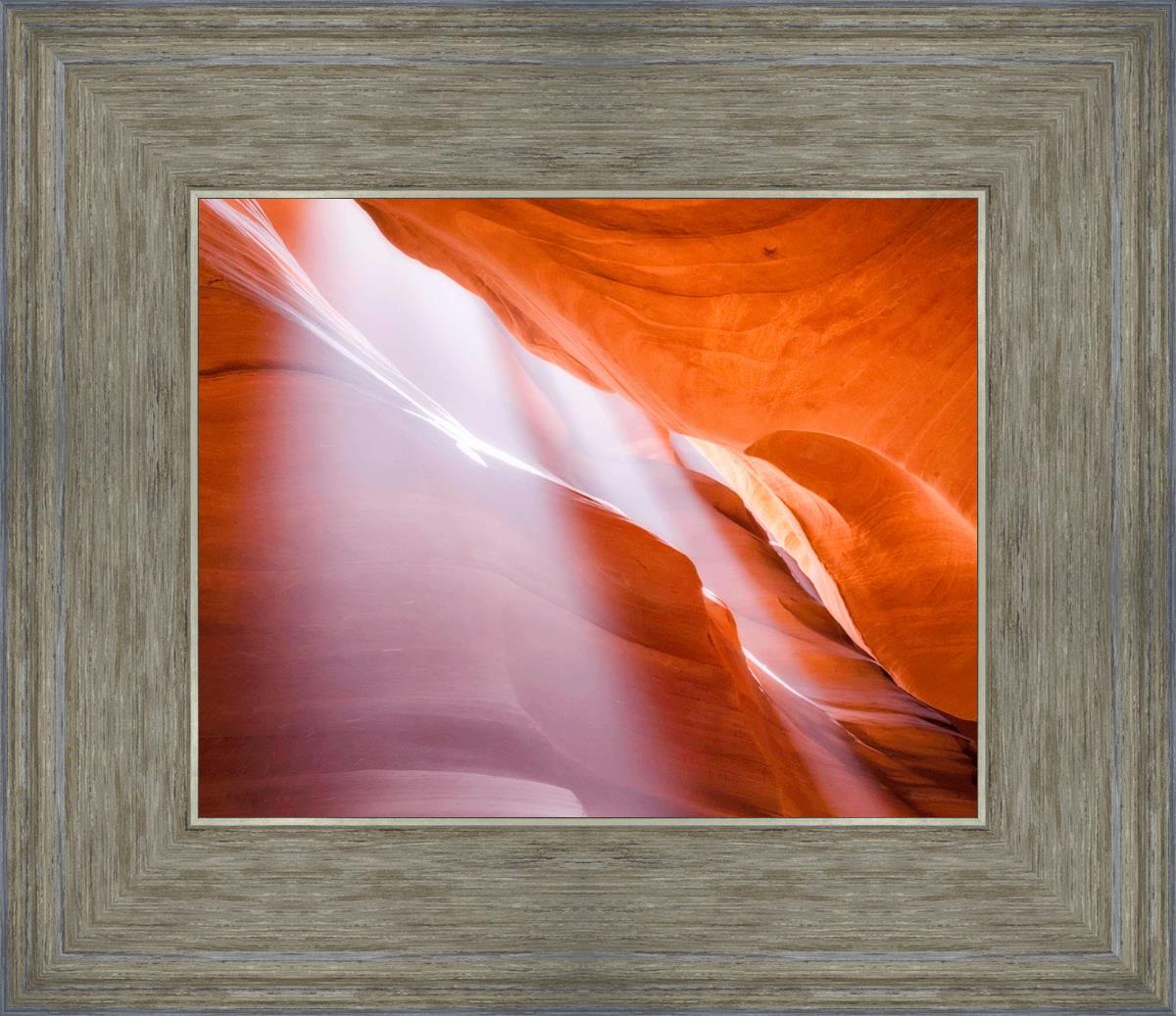 Stunning Antelope Canyon Light Shafts Photography - Natural Sunbeams in Slot Canyon - Perfect for Wall Art, Travel Inspiration & Desert Landscape Decor