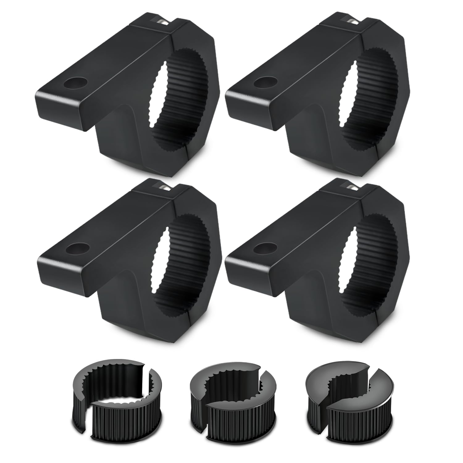 4Pcs Heavy Duty LED Light Bar Mounts Kit - Universal 1