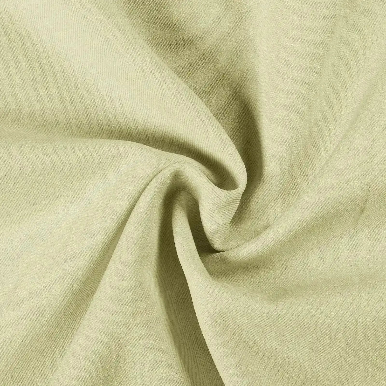 Vinny Twill Grommet Curtains for Living Room & Bedroom - Blackout Drapes with Metal Grommets, Modern Window Treatments for Home Decor