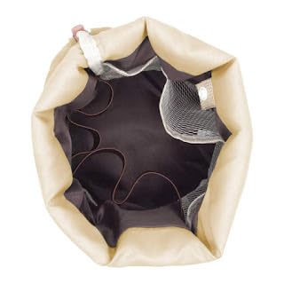 KARMBHUVI Large Waterproof Makeup Bag for Women - Multifunctional Travel Cosmetic Organizer with Drawstring, Perfect for Toiletries, Cosmetics & Travel Essentials | Ideal for Vacation, Gym & Daily Use