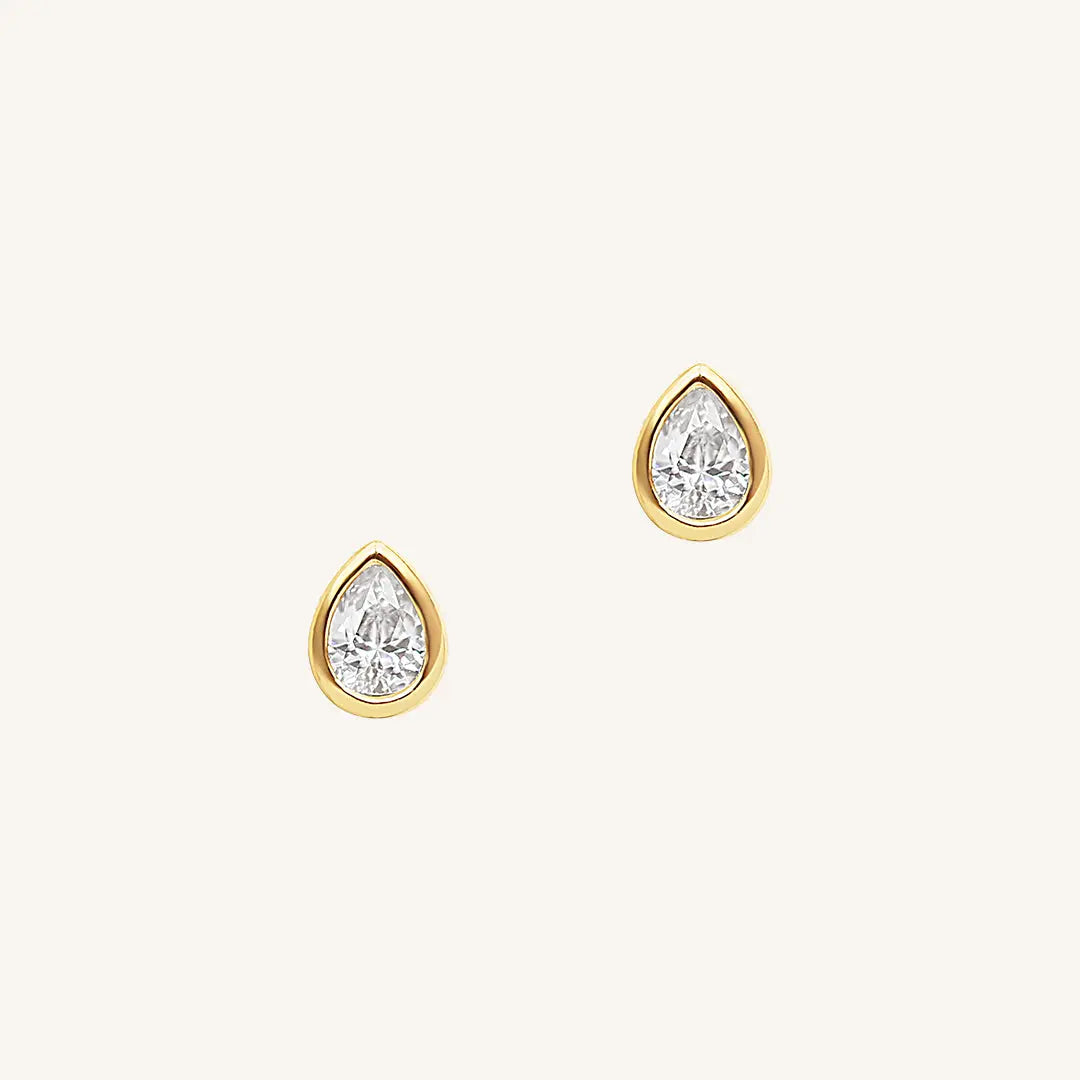 Mia Studs Earrings for Women - Hypoallergenic Cubic Zirconia Earrings - Perfect for Parties, Weddings & Everyday Wear