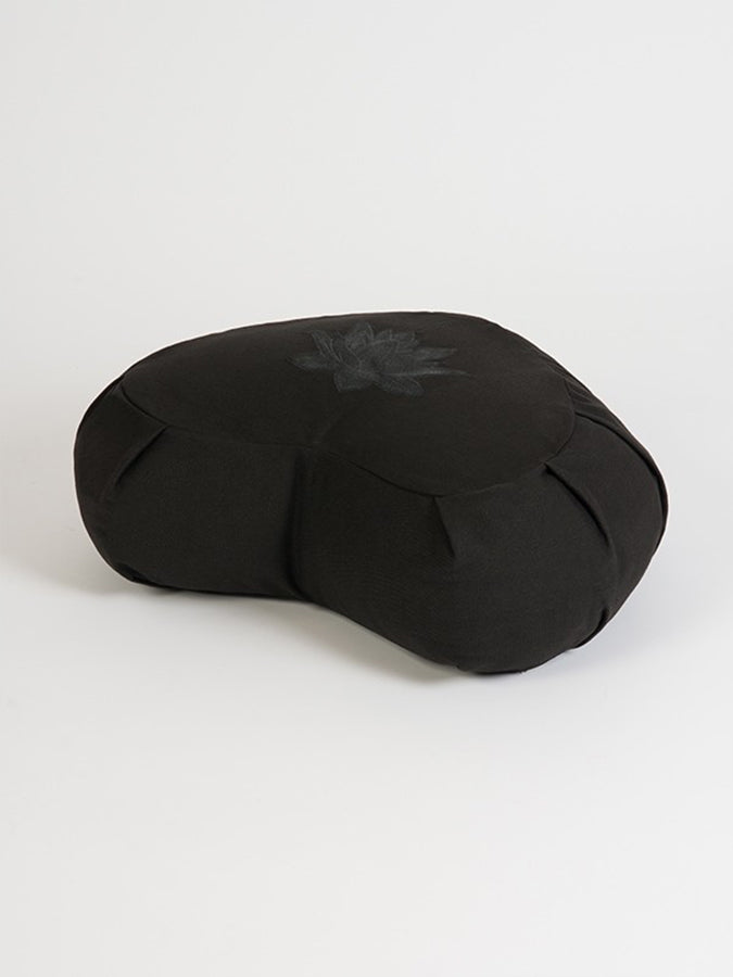 GOTS Certified Organic Cotton Yoga Meditation Cushion - Buckwheat Filled Zafu Pillow for Yoga, Meditation & Home Decor | Perfect for Studios, Home Practice & Relaxation