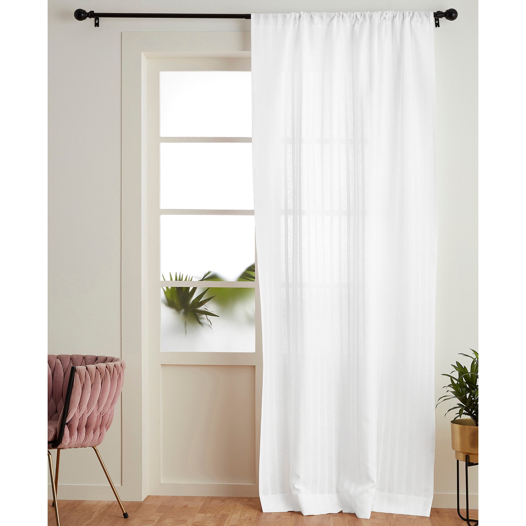 Zoe Curtain - Elegant Window Drapes for Living Room & Bedroom - Blackout & Sheer Options for Home Decor